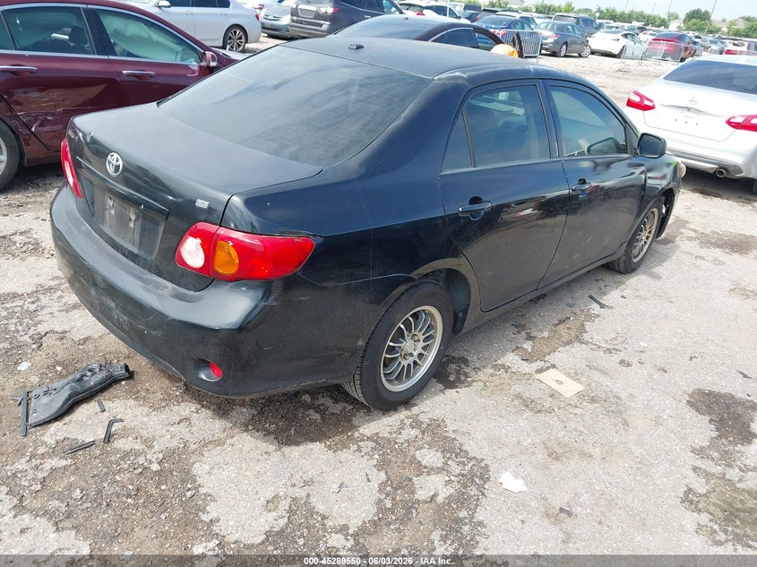 2009 Toyota Corolla VIN JTDBL40EX99048360 IAAI salvage auction — LEFT FRONT, Salvage (Texas), sold $675 on 2026-07-08 (photo 4)