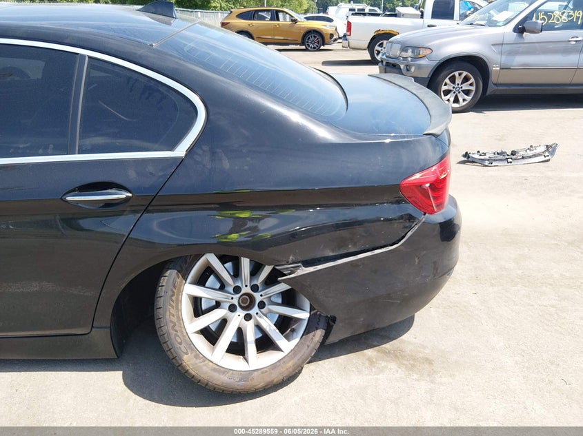 2014 BMW 5er VIN WBA5B1C57ED483805 IAAI salvage auction — LEFT REAR, Salvage Title, sold $1,850 on 2026-07-20 (photo 6)