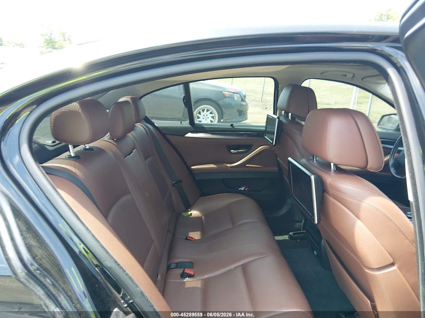2014 BMW 5er VIN WBA5B1C57ED483805 IAAI salvage auction — LEFT REAR, Salvage Title, sold $1,850 on 2026-07-20 (photo 8)