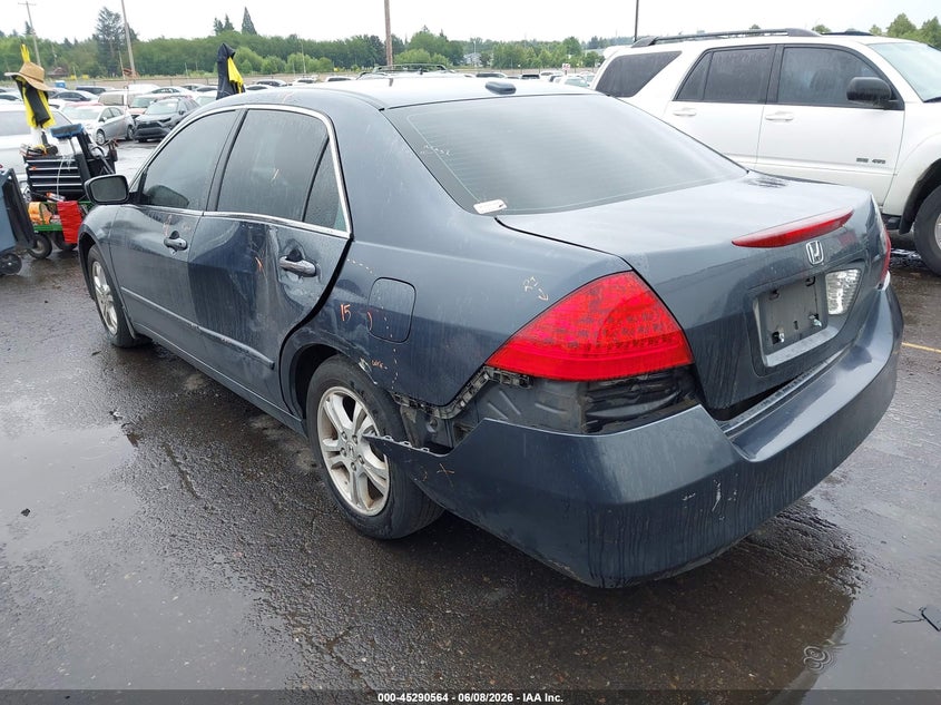 2007 Honda Accord VIN 1HGCM56827A220550 IAAI salvage auction — LEFT SIDE, Salvage (Oregon), sold $425 on 2026-07-09 (photo 3)