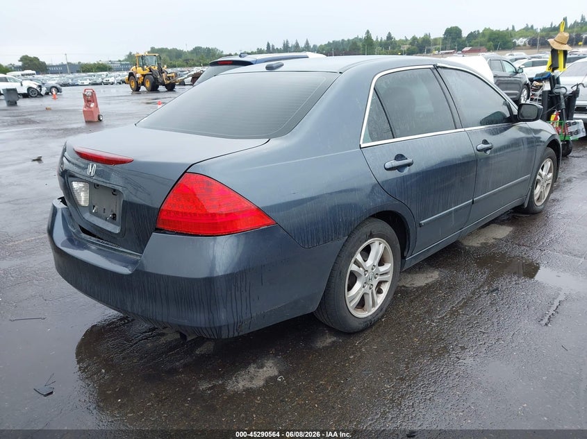 2007 Honda Accord VIN 1HGCM56827A220550 IAAI salvage auction — LEFT SIDE, Salvage (Oregon), sold $425 on 2026-07-09 (photo 4)