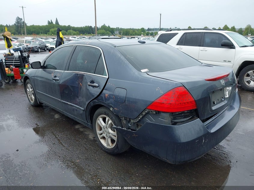 2007 Honda Accord VIN 1HGCM56827A220550 IAAI salvage auction — LEFT SIDE, Salvage (Oregon), sold $425 on 2026-07-09 (photo 6)
