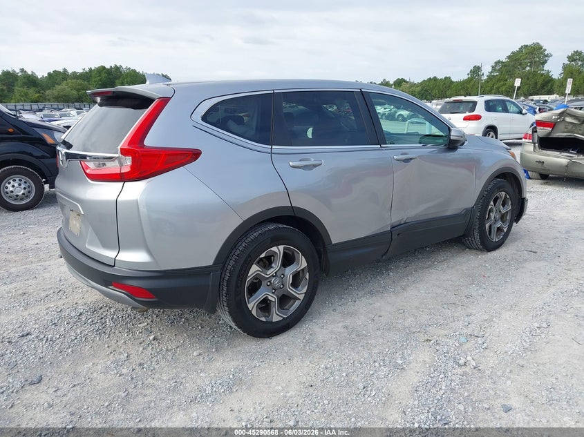 2019 Honda Cr-v VIN 2HKRW1H50KH509720 IAAI salvage auction — RIGHT SIDE, Salvage Title, sold $7,400 on 2026-07-30 (photo 4)
