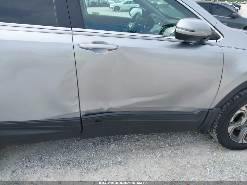 2019 Honda Cr-v VIN 2HKRW1H50KH509720 IAAI salvage auction — RIGHT SIDE, Salvage Title, sold $7,400 on 2026-07-30 (photo 6)