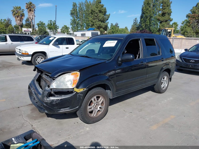 2004 Honda Cr-v VIN JHLRD78884C043281 IAAI salvage auction — NORMAL WEAR, Clear - Dealer Only (California), sold $600 on 2026-07-13 (photo 2)