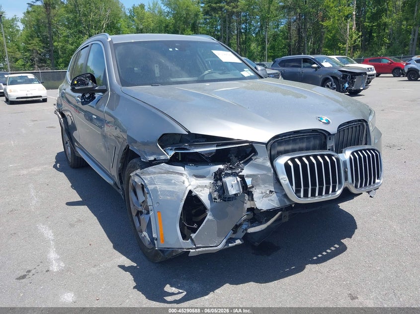 2024 BMW X3 VIN WBX57DP03RN303596 IAAI salvage auction — RIGHT SIDE, Salvage Title, sold $16,100 on 2026-07-23 (photo 6)