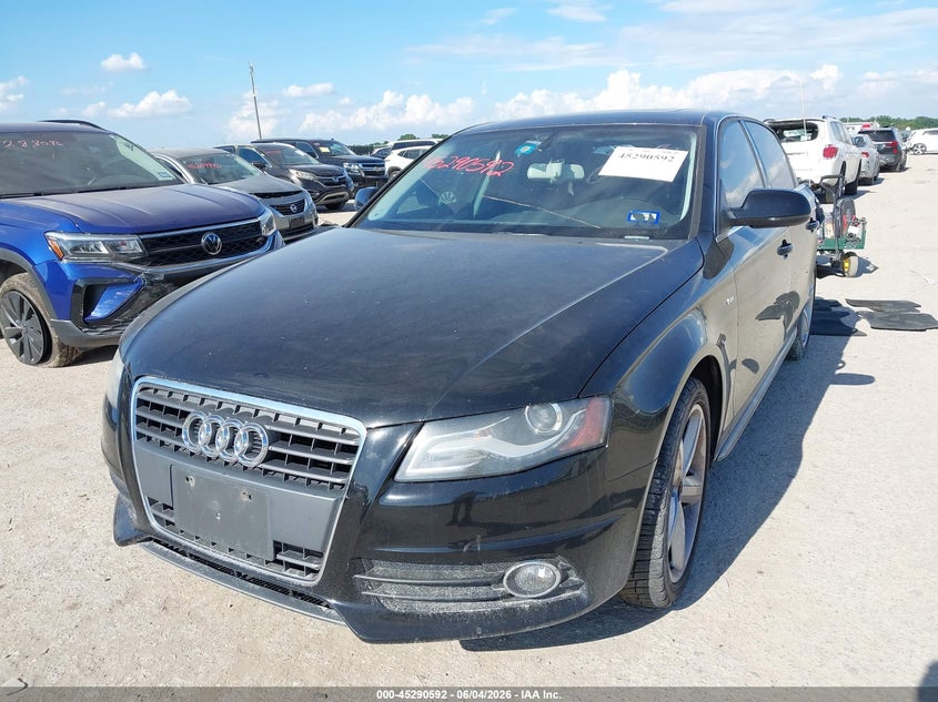 2012 Audi A4 VIN WAUKFAFL7CN017784 IAAI salvage auction — REAR END, Salvage Title, sold $575 on 2026-07-07 (photo 2)