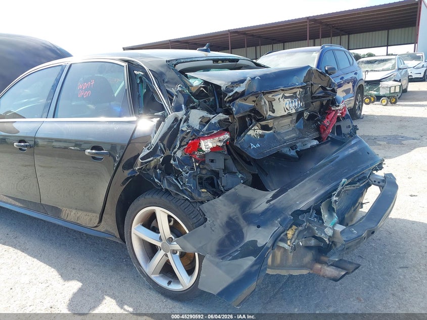 2012 Audi A4 VIN WAUKFAFL7CN017784 IAAI salvage auction — REAR END, Salvage Title, sold $575 on 2026-07-07 (photo 6)
