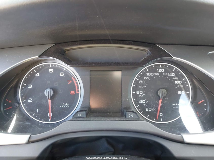2012 Audi A4 VIN WAUKFAFL7CN017784 IAAI salvage auction — REAR END, Salvage Title, sold $575 on 2026-07-07 (photo 7)