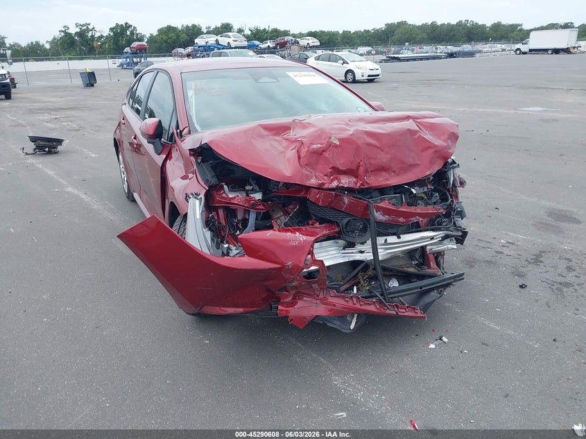 2023 Toyota Corolla VIN 5YFB4MDE3PP001587 IAAI salvage auction — FRONT END, Salvage Title, sold $2,825 on 2026-07-20 (photo 1)