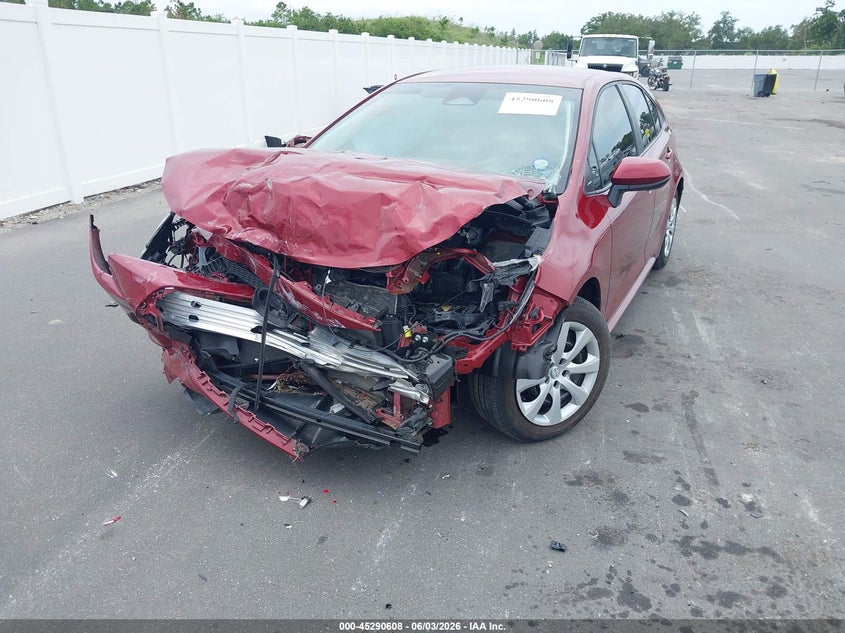 2023 Toyota Corolla VIN 5YFB4MDE3PP001587 IAAI salvage auction — FRONT END, Salvage Title, sold $2,825 on 2026-07-20 (photo 2)