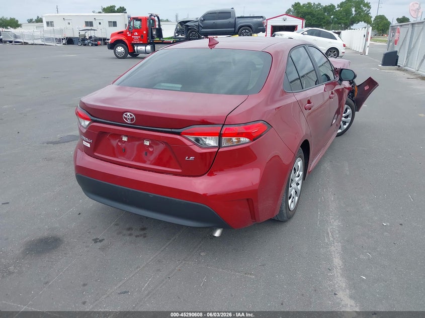 2023 Toyota Corolla VIN 5YFB4MDE3PP001587 IAAI salvage auction — FRONT END, Salvage Title, sold $2,825 on 2026-07-20 (photo 4)