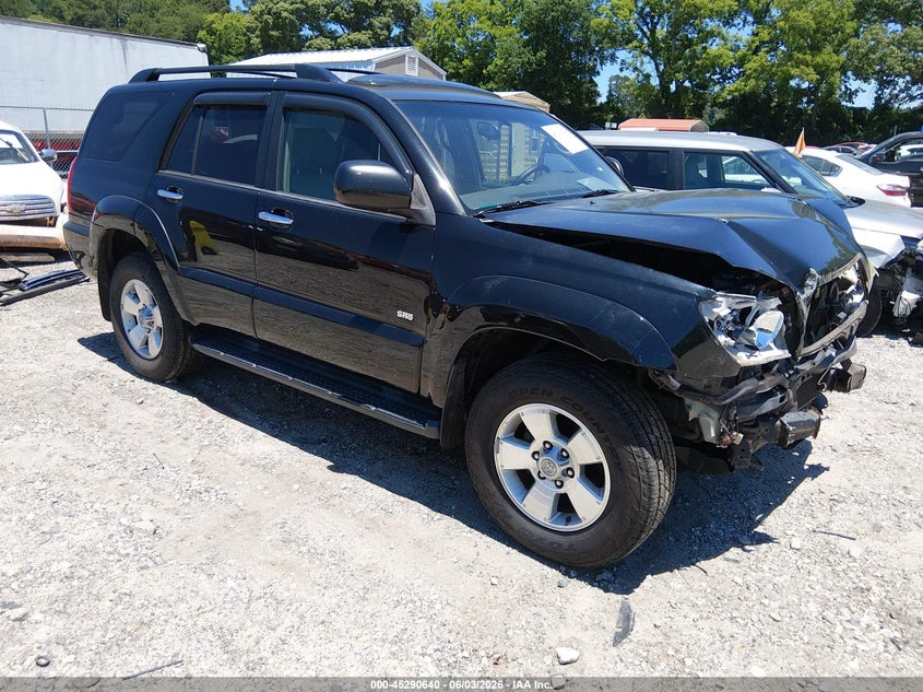 2006 Toyota 4runner VIN JTEZU14R360079064 IAAI salvage auction — FRONT END, Salvage (Georgia), sold $2,600 on 2026-07-24 (photo 1)