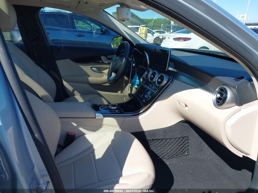 2018 Mercedes-benz C-klasse VIN WDDWF4KB4JR327874 IAAI salvage auction — FRONT END, Salvage Title, sold $5,425 on 2026-07-27 (photo 5)