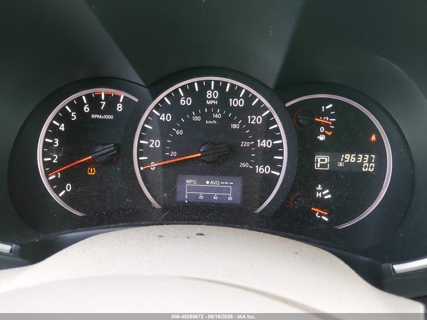 2011 Nissan Quest VIN JN8AE2KP7B9005484 IAAI salvage auction — NORMAL WEAR, Original (Kentucky), sold $950 on 2026-07-13 (photo 7)