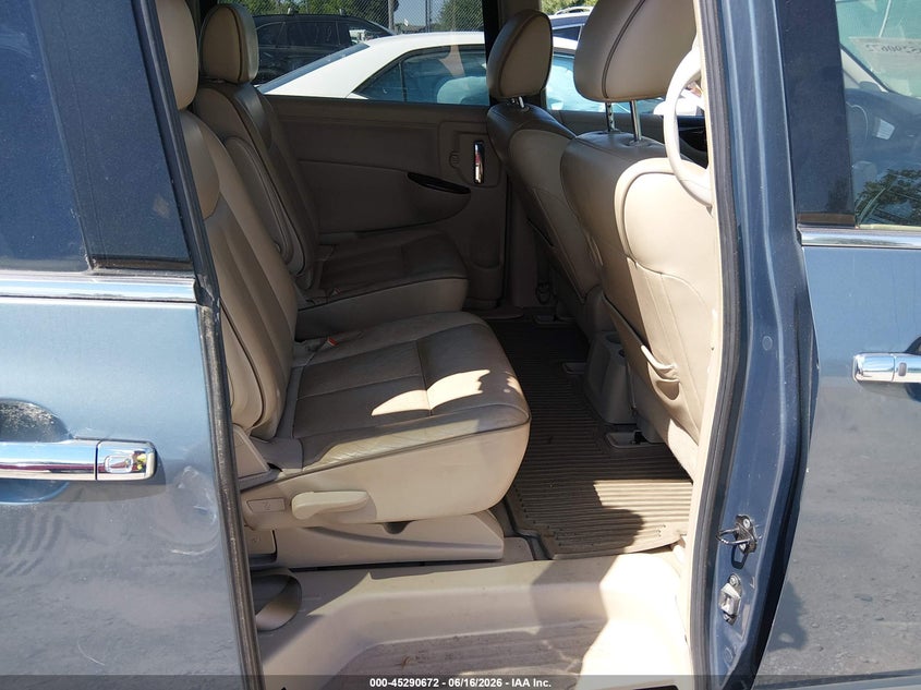 2011 Nissan Quest VIN JN8AE2KP7B9005484 IAAI salvage auction — NORMAL WEAR, Original (Kentucky), sold $950 on 2026-07-13 (photo 8)