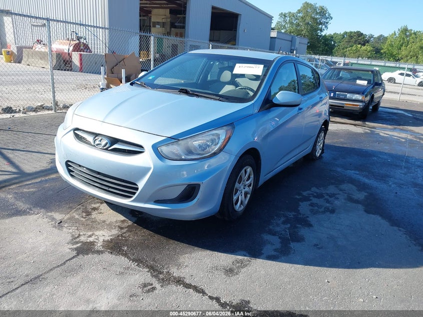 2012 Hyundai Accent VIN KMHCT5AE3CU030081 IAAI salvage auction — NORMAL WEAR, Clear (Georgia), sold $325 on 2026-07-15 (photo 2)