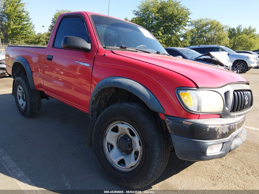 2001 Toyota Tacoma VIN 5TEPM62N31Z750153 IAAI salvage auction — FRONT END, Salvage (New Jersey), sold $1,600 on 2026-07-11 (photo 1)
