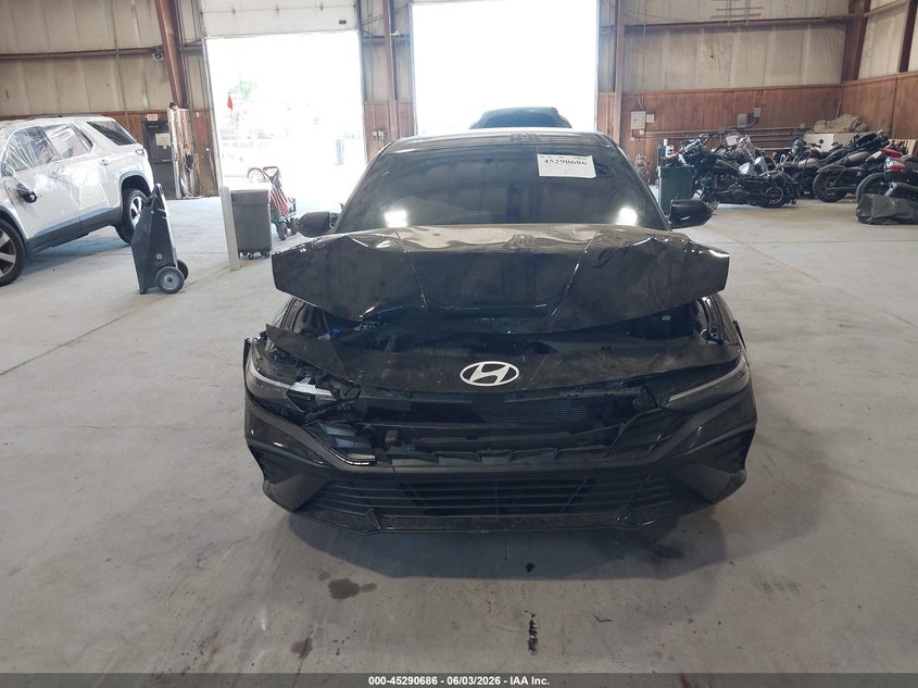 2025 Hyundai Elantra VIN KMHLM4DG0SU026735 IAAI salvage auction — FRONT END, Salvage Title, sold $3,650 on 2026-08-02 (photo 6)