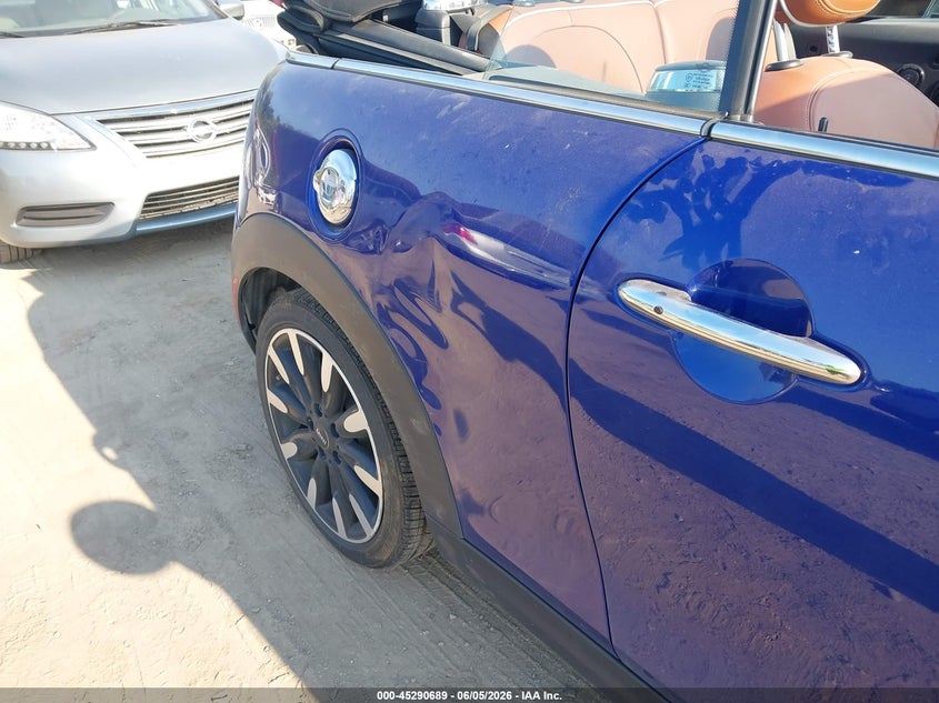 2019 Mini Convertible VIN WMWWG9C57K3E40560 IAAI salvage auction — REAR END, Salvage Title, sold $3,400 on 2026-07-09 (photo 6)