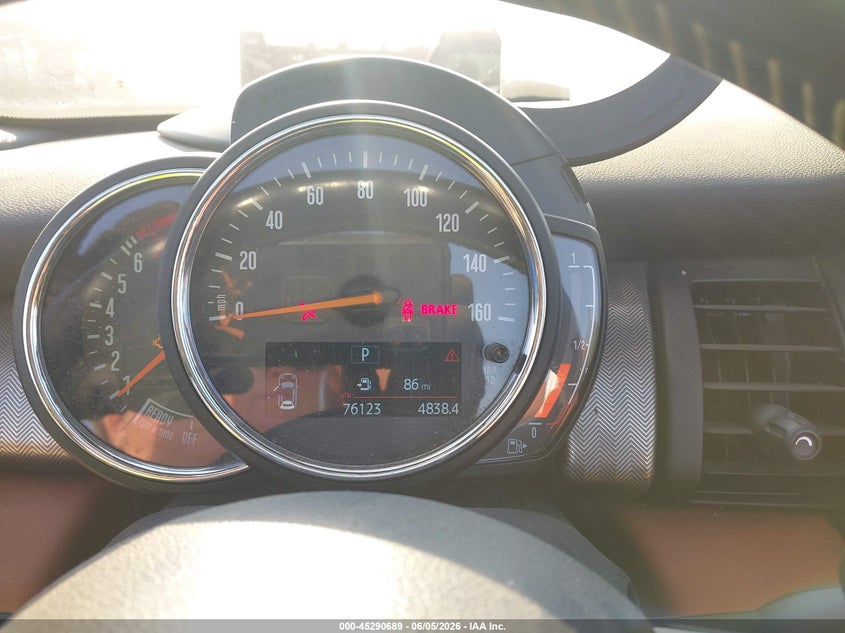 2019 Mini Convertible VIN WMWWG9C57K3E40560 IAAI salvage auction — REAR END, Salvage Title, sold $3,400 on 2026-07-09 (photo 7)