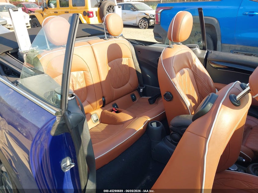 2019 Mini Convertible VIN WMWWG9C57K3E40560 IAAI salvage auction — REAR END, Salvage Title, sold $3,400 on 2026-07-09 (photo 8)