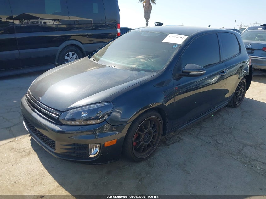 2012 Volkswagen Gti VIN WVWED7AJ4CW006847 IAAI salvage auction — REAR END, Salvage Title, sold $1,825 on 2026-07-15 (photo 2)