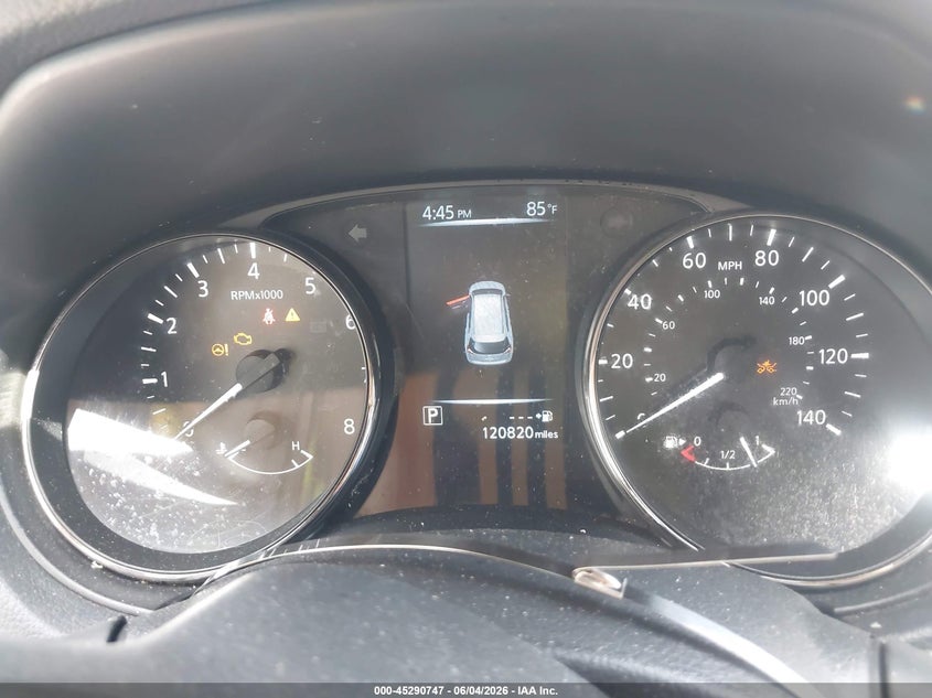 2017 Nissan Rogue VIN JN8AT2MVXHW281122 IAAI salvage auction — FRONT END, Salvage Title, sold $925 on 2026-07-28 (photo 7)