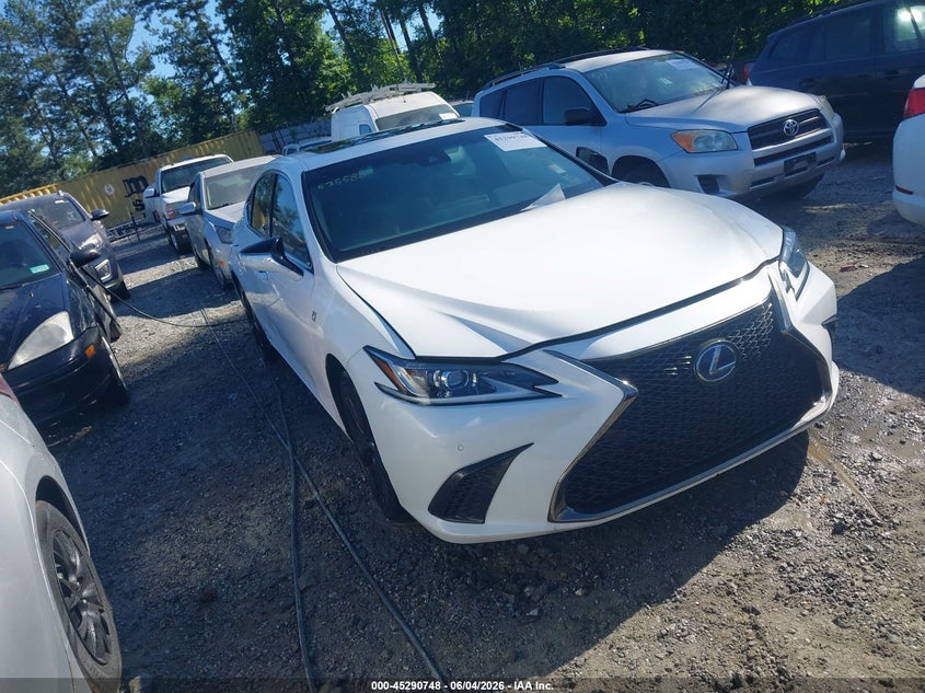 2022 Lexus ES VIN 58AGA1C19NU016790 — IAAI salvage auction photo