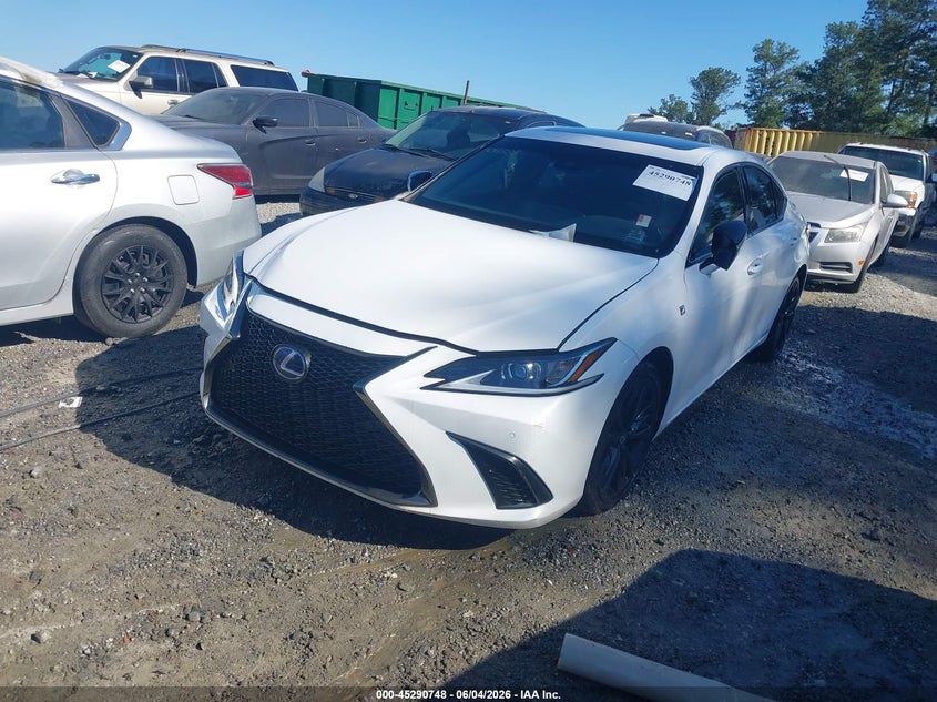 2022 Lexus ES VIN 58AGA1C19NU016790 IAAI salvage auction — ELECTRICAL, Salvage Title, sold $225 on 2026-08-26 (photo 2)