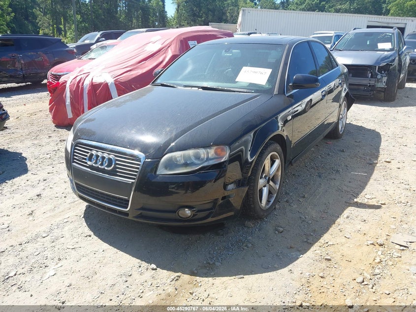 2007 Audi A4 VIN WAUDH78EX7A251371 IAAI salvage auction — REAR END, Bill Of Sale (Georgia), sold $25 on 2026-07-21 (photo 2)