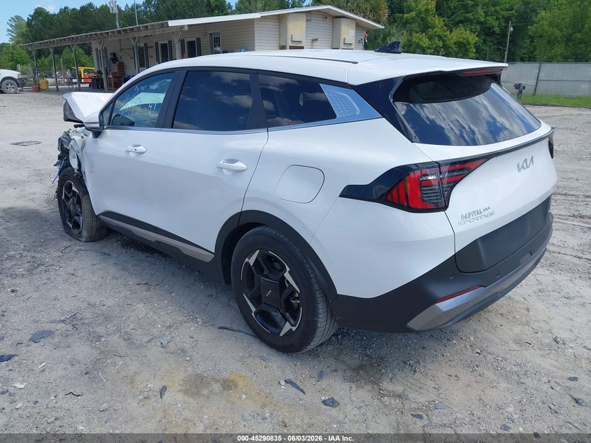 2026 Kia Sportage VIN 5XYK33DF8TG391090 IAAI salvage auction — FRONT END, Salvage Title, sold $5,850 on 2026-07-07 (photo 3)