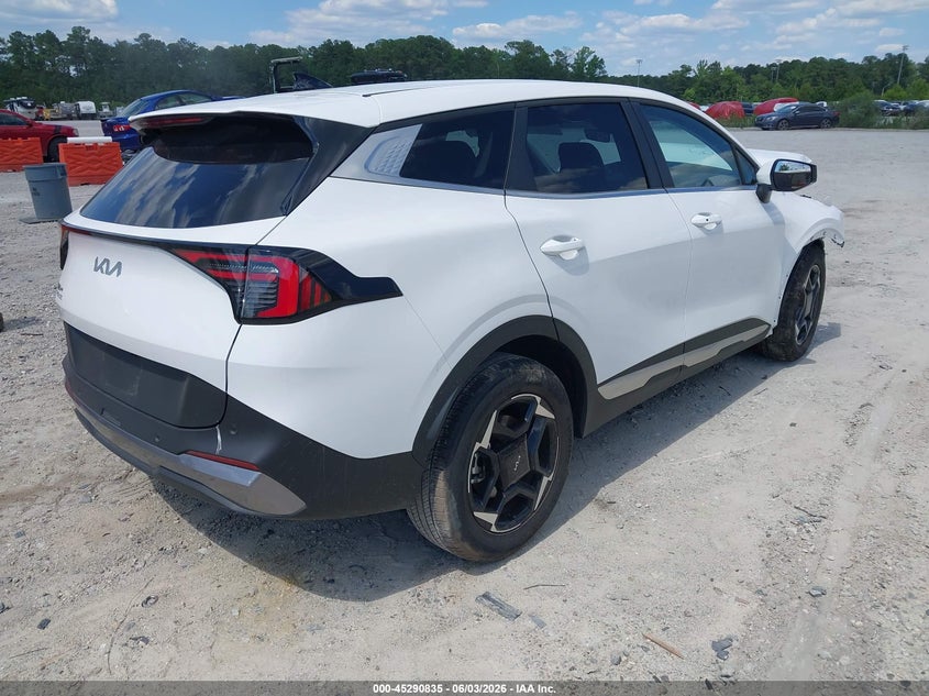 2026 Kia Sportage VIN 5XYK33DF8TG391090 IAAI salvage auction — FRONT END, Salvage Title, sold $5,850 on 2026-07-07 (photo 4)