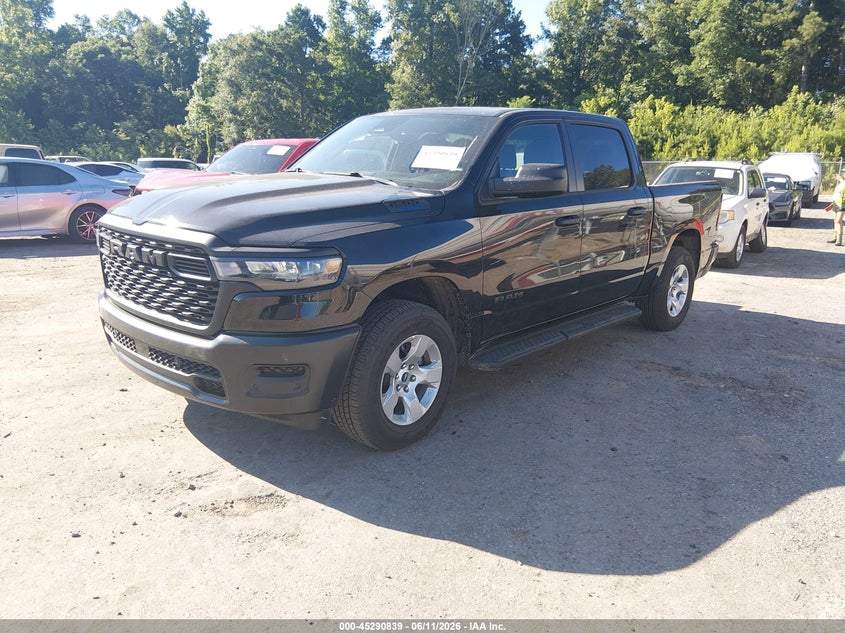 2025 Ram 1500 VIN 3C6RRFGG3S4161579 IAAI salvage auction — FRONT & REAR, Salvage (Mississippi), sold $14,900 on 2026-07-23 (photo 2)