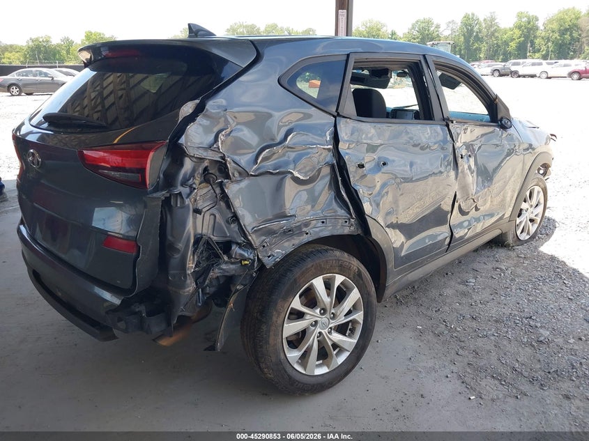 2019 Hyundai Tucson VIN KM8J23A40KU887527 IAAI salvage auction — ROLLOVER, Salvage (Idaho), sold $1,500 on 2026-07-20 (photo 4)