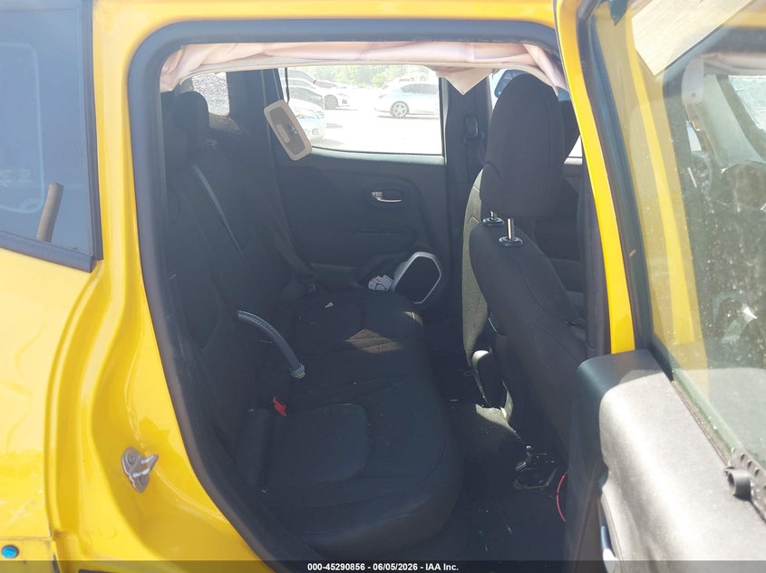 2018 Jeep Renegade VIN ZACCJBAB4JPH71658 IAAI salvage auction — FRONT END, Wait Title, sold $450 on 2026-08-07 (photo 8)