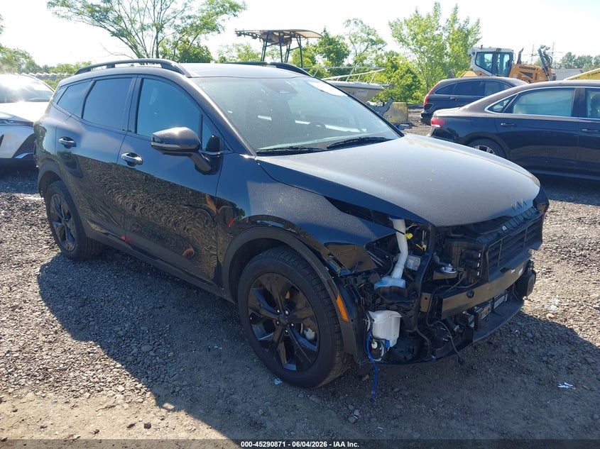 2025 Kia Sportage VIN KNDPZDDH1S7248330 IAAI salvage auction — FRONT & REAR, Salvage Title, sold $13,950 on 2026-07-07 (photo 6)