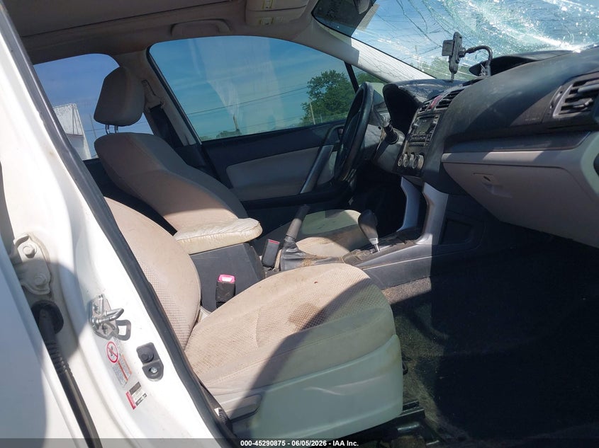 2014 Subaru Forester VIN JF2SJADC0EH404023 IAAI salvage auction — FRONT END, Salvage Title, sold $500 on 2026-08-01 (photo 5)