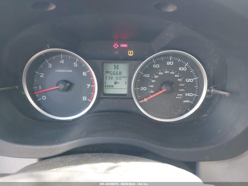 2014 Subaru Forester VIN JF2SJADC0EH404023 IAAI salvage auction — FRONT END, Salvage Title, sold $500 on 2026-08-01 (photo 7)
