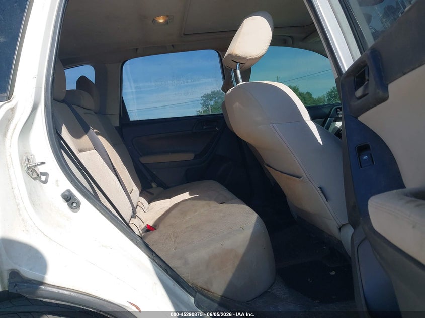 2014 Subaru Forester VIN JF2SJADC0EH404023 IAAI salvage auction — FRONT END, Salvage Title, sold $500 on 2026-08-01 (photo 8)