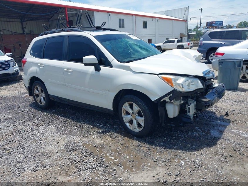 2014 Subaru Forester VIN JF2SJADC0EH404023 IAAI salvage auction — FRONT END, Salvage Title, sold $500 on 2026-08-01 (photo 1)