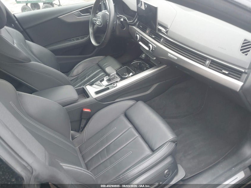 2021 Audi A5 VIN WAUFACF51MA045389 IAAI salvage auction — LEFT FRONT, Salvage Title, sold $9,200 on 2026-07-13 (photo 5)