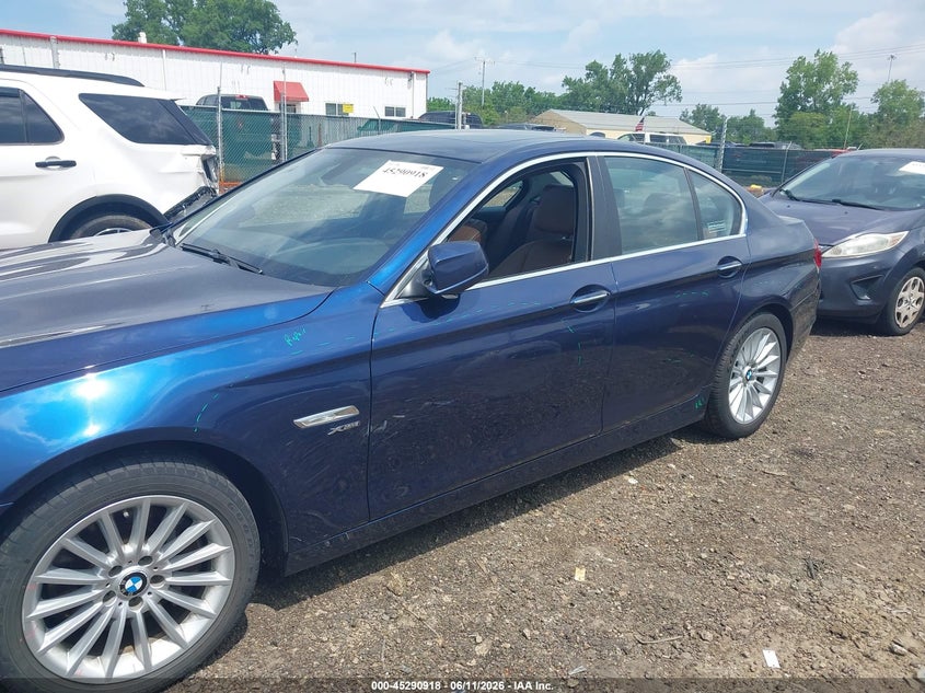 2011 BMW 5 series VIN WBAFU7C55BDU56082 IAAI salvage auction — SIDE, Salvage (Ohio), sold $2,100 on 2026-07-09 (photo 6)