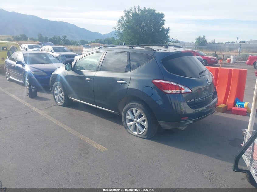 2011 Nissan Murano VIN JN8AZ1MW0BW176436 IAAI salvage auction — NORMAL WEAR, Clear (Wyoming), sold $275 on 2026-07-09 (photo 3)