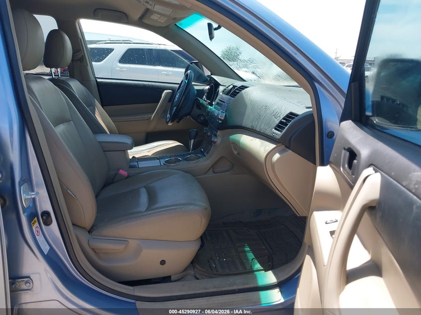 2010 Toyota Highlander VIN JTEZK3EH8A2105209 IAAI salvage auction — FRONT END, Salvage (Alabama), sold $1,150 on 2026-07-14 (photo 5)