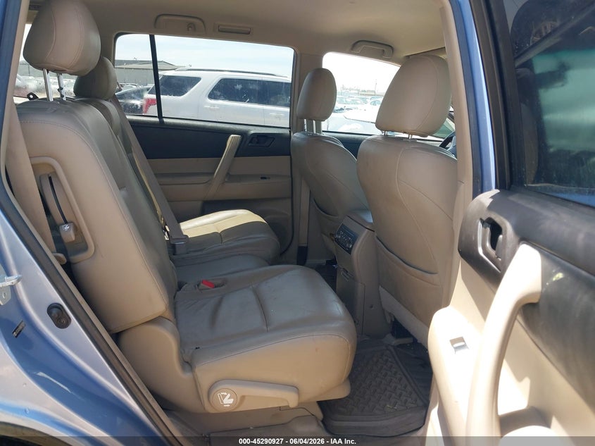 2010 Toyota Highlander VIN JTEZK3EH8A2105209 IAAI salvage auction — FRONT END, Salvage (Alabama), sold $1,150 on 2026-07-14 (photo 8)