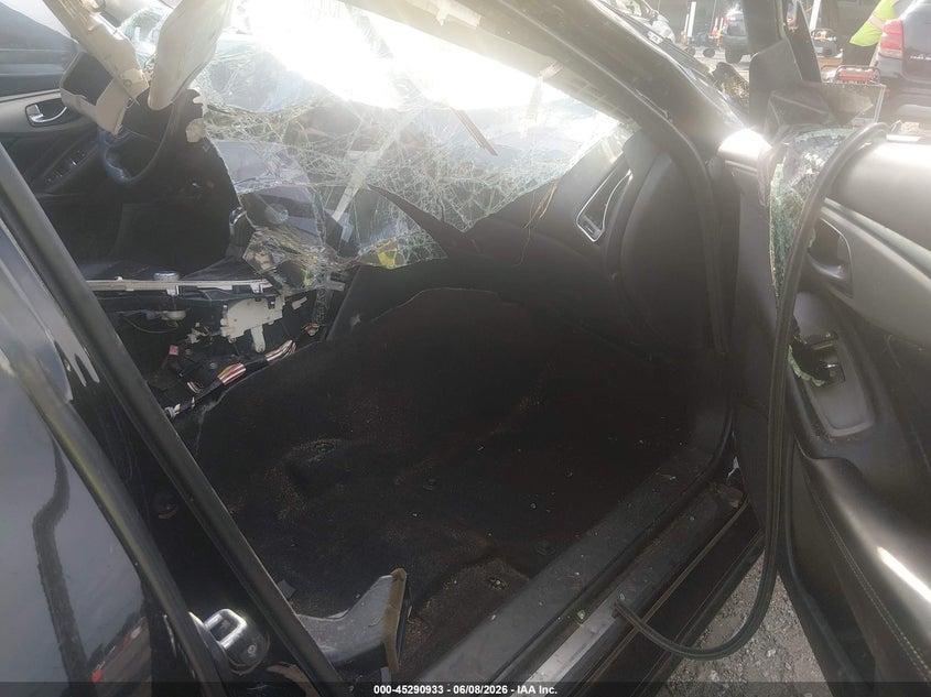 2021 Infiniti Q50 VIN JN1EV7BR0MM756215 IAAI salvage auction — ROLLOVER, Salvage Title, sold $450 on 2026-07-08 (photo 5)