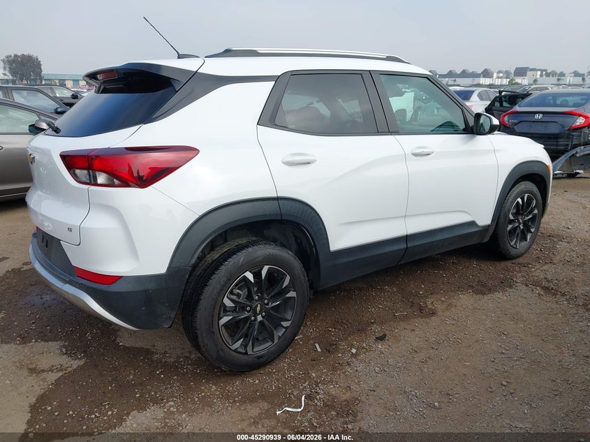 2023 Chevrolet Trailblazer VIN KL79MPS24PB022906 IAAI salvage auction — LEFT FRONT, Salvage (California), sold $5,700 on 2026-07-13 (photo 4)