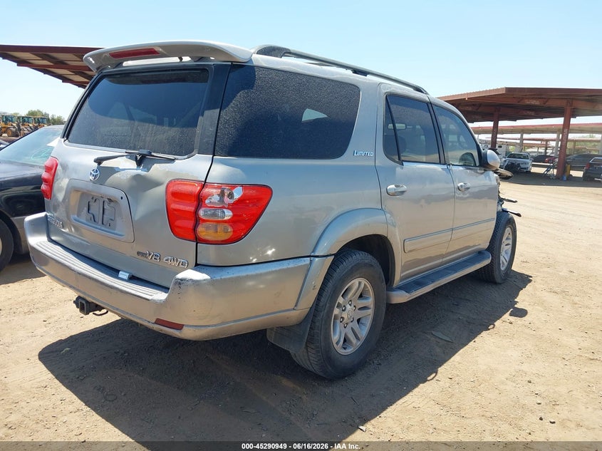 2003 Toyota Sequoia VIN 5TDBT48A13S196195 IAAI salvage auction — RIGHT FRONT, Restored (Arizona), sold $250 on 2026-07-14 (photo 4)