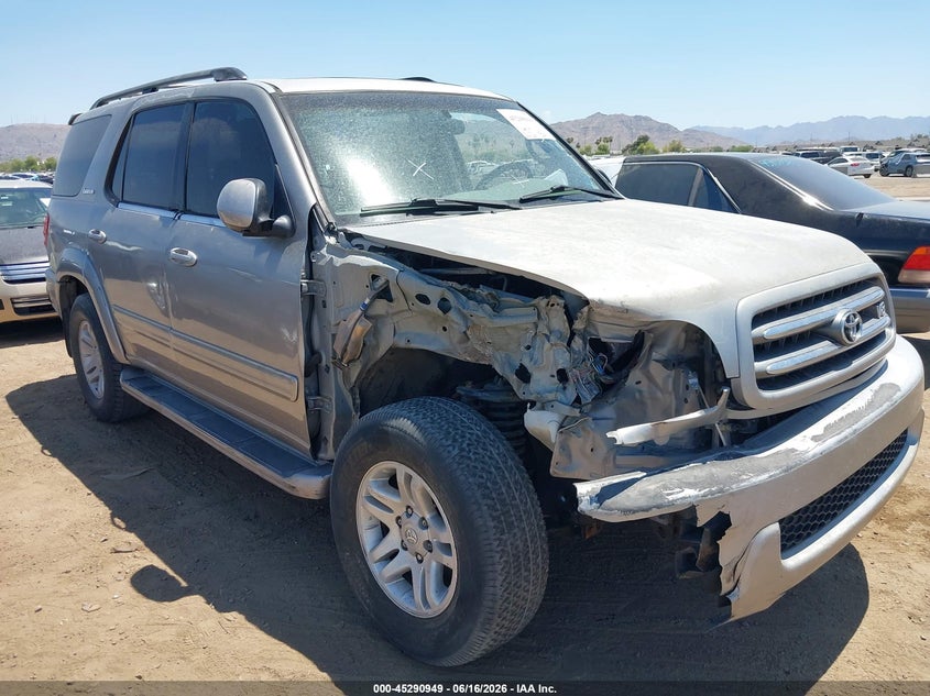 2003 Toyota Sequoia VIN 5TDBT48A13S196195 IAAI salvage auction — RIGHT FRONT, Restored (Arizona), sold $250 on 2026-07-14 (photo 6)
